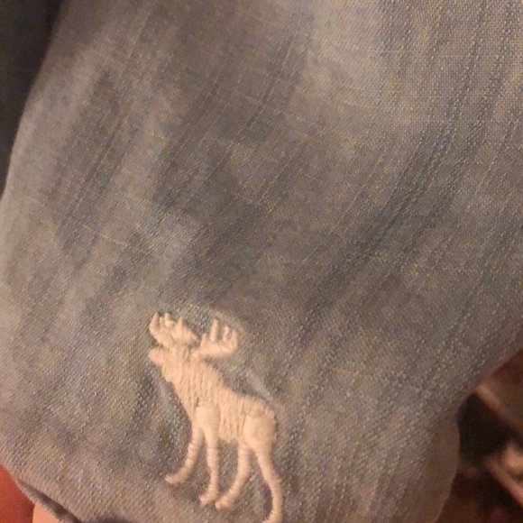 Chambray Fit & Flare Spring/Summer Mini Dress - Picture 6 of 6